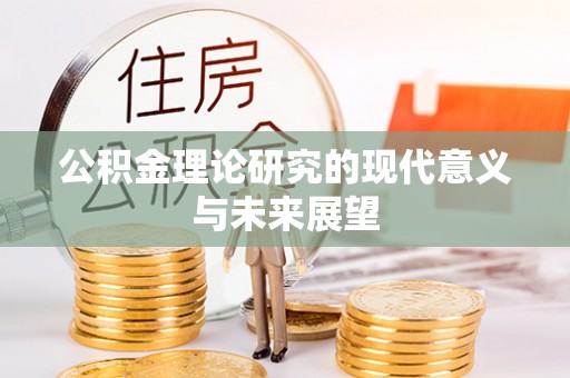 田阳公积金理论研究的现代意义与未来展望