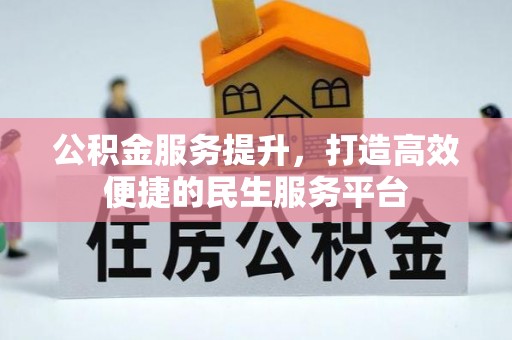 田阳公积金服务提升，打造高效便捷的民生服务平台